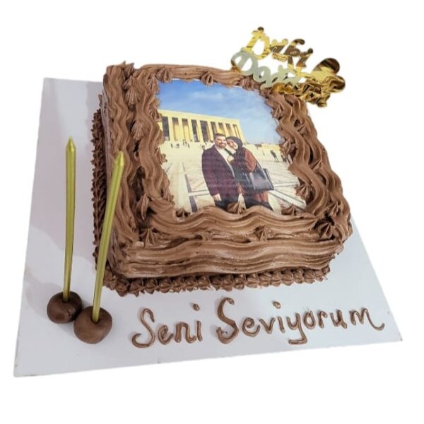 CIKOLATALI RESIM BASKILI