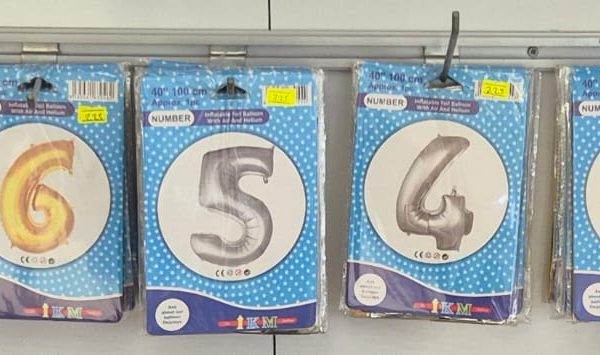 Helyum 40 ınc (100 cm)  Rakam Balon